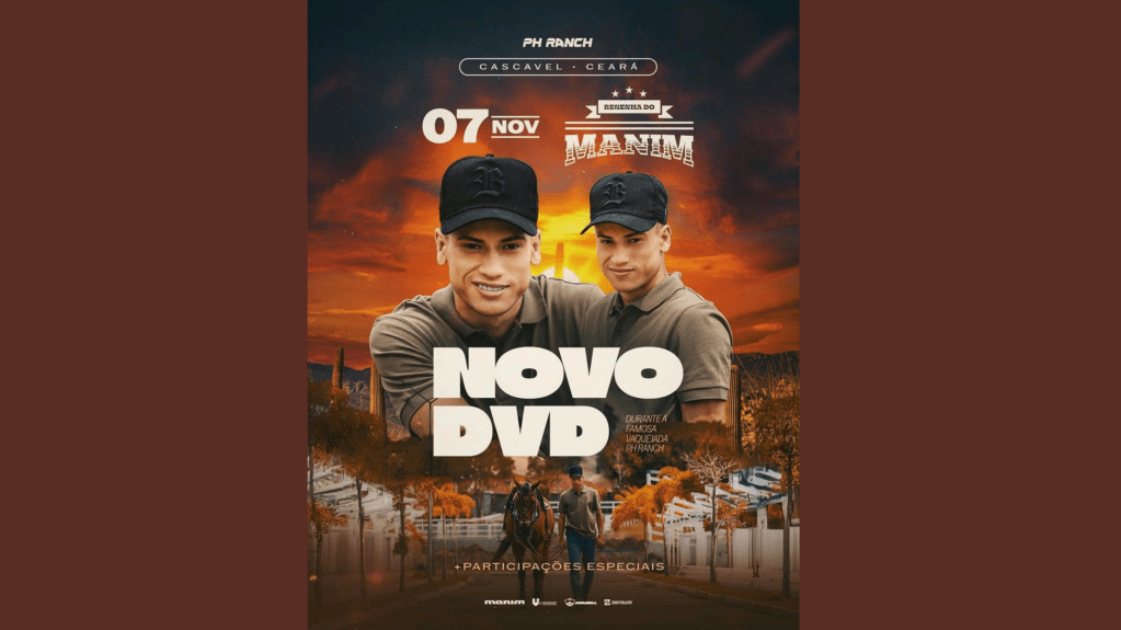 DVD Novo De&nbsp;Manim